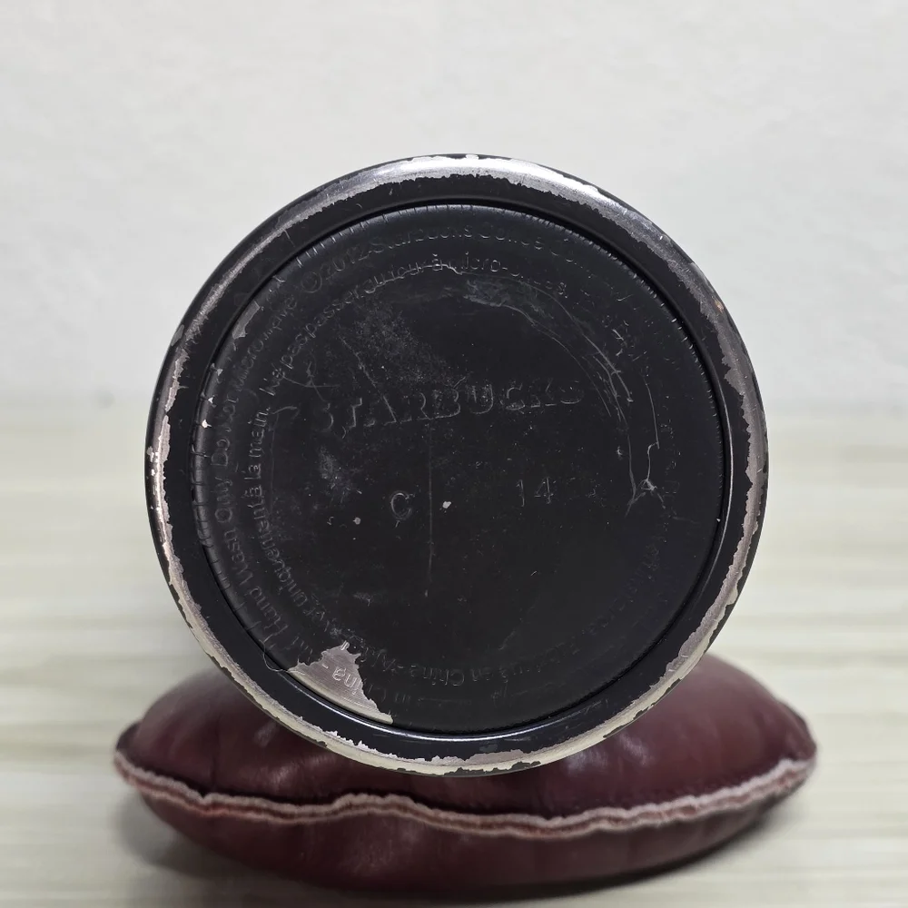 Starbucks Black Mat Tumbler Hot and Cold Drinks 16oz